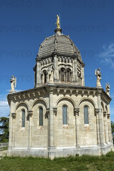 Forcalquier. Notre Dame de Provence chapel. Alpes de Haute Provence. Provence-Alpes-Côte d'Azur. France