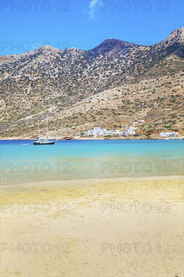 Kamares beach, Kamares, Sifnos Island, Cyclades Islands, Greece, Europe