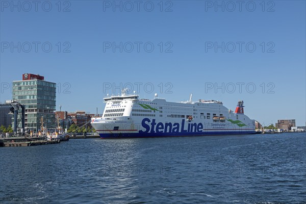 Stena Line ferry, harbour, Kiel, Schleswig-Holstein, Germany, Europe
