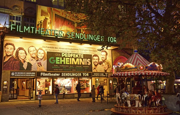 Europe, Germany, Bavaria, Munich, Filmtheater Sendlinger Tor, historic film theatre from 1913, Europe