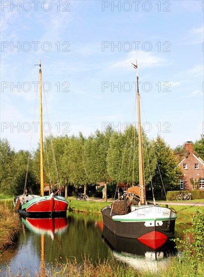 Tjalk, Peat and Settlement Museum, Wiesmoor, East Frisia Germany