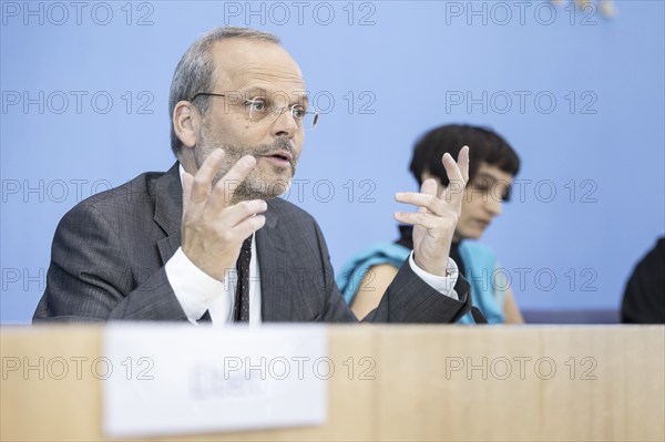 Dr Felix Klein, Federal Government Commissioner for Jewish Life in Germany and the Fight against Antisemitism, recorded at a press conference in the Haus der Bundespressekonferenz on the topic: Antisemitic alliances after 7 October, Civil Society Situation Report on Antisemitism in Berlin, 6 June 2024
