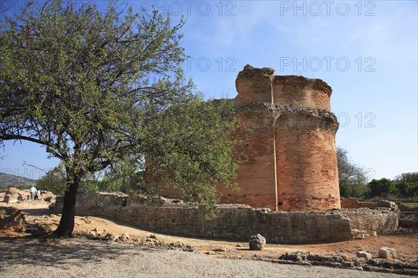 Roman ruins of Milreu, near Estoi, Algarve, Portugal, Europe