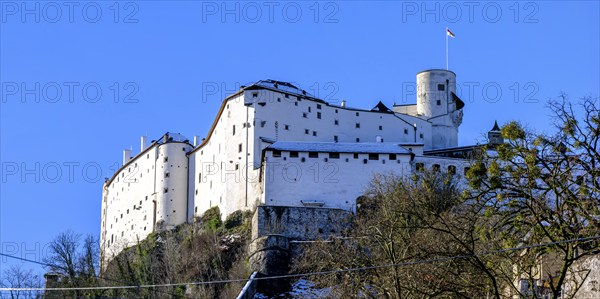 Hohensalzburg Fortress on the Festungsberg in Salzburg, Austria, Europe