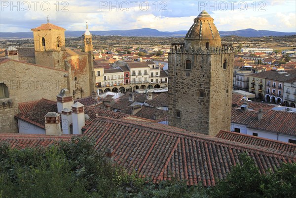 Historic medieval town of Trujillo, Caceres province, Extremadura, Spain, Europe