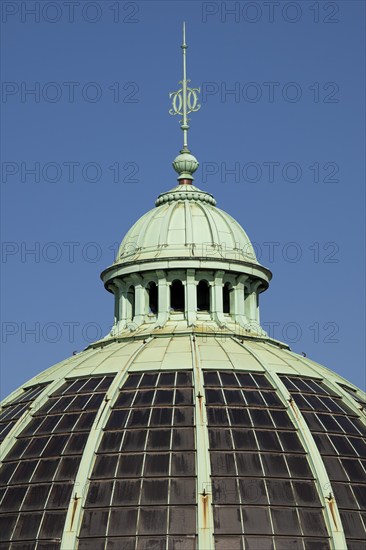 Dome of the Ny Carlsberg Glyptotek or New Carlsberg Glyptothek, art museum for sculpture and painting, architects Vilhelm Dahlerup and Hack Kampmann, Copenhagen, Denmark, Europe