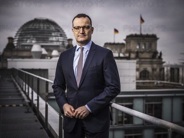 Jens Spahn (Member of the Bundestag, CDU) on 21 February 2024 at the Jakob-Kaiser-Haus at the German Bundestag