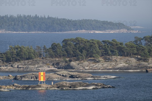 Lighthouse, archipelago, Helsinki, Finland, Europe
