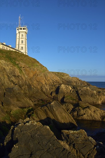 Phare de Saint Mathieu, lighthouse, Saint Mathieu, Plougonvelin Department Finisterre, Brittany, France, Europe