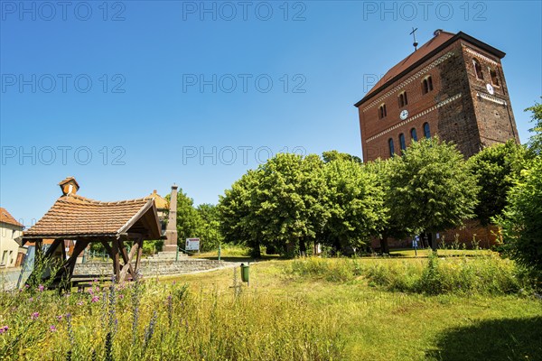 Church of St. Laurentius and St. Nicholas, Sandau Elbe, Saxony-Anhalt, Germany, Europe