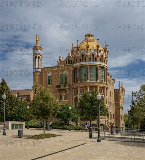 Historic hospital complex of the Hospital de la Santa Creu i Sant Pau, Barcelona, Catalonia, Spain, Europe