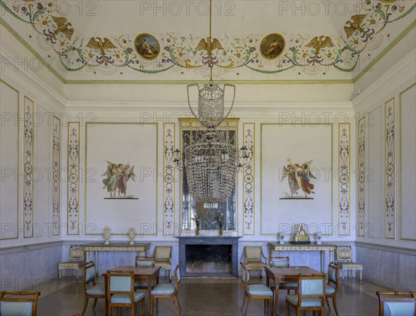 Interior of Villa Pisani, Stra, Province of Venice, Italy, Europe