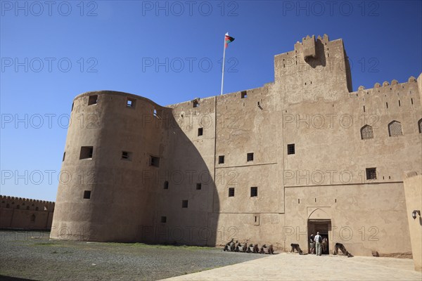 Jabrin Castle or Jabreen Castle is a medieval residential castle in the desert of Oman, also known as a fort. The castle is located about five kilometres from the town of Bahla, Oman, Asia