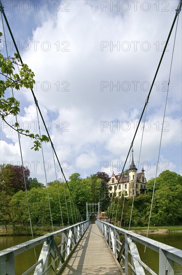 Grimma suspension bridge