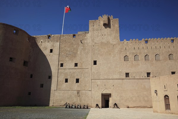 Jabrin Castle or Jabreen Castle is a medieval residential castle in the desert of Oman, also known as a fort. The castle is located about five kilometres from the town of Bahla, Oman, Asia