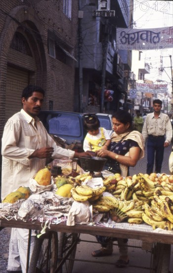 Photo impressions from 4/1999 from India.New Delhi city scene, IND, India, New, Asia