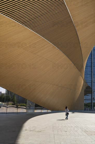 Oodi Central Library and Cultural Centre, designed by ALA Architects, Helsinki, Finland, Europe