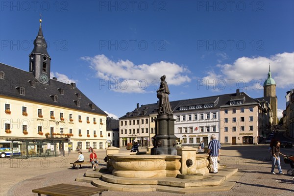 Annaberg- Buchholz market place