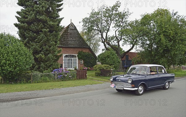 Europe, Germany, Lower Saxony, Lower Elbe Classics, Oldtimer Tour, Auto Union DKW F 12, year of construction 1963, Hamburg, Hamburg, Federal Republic of Germany, Europe