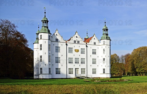 Castle in Ahrensburg, Schleswig-Holstein, Hamburg, Hamburg, Federal Republic of Germany