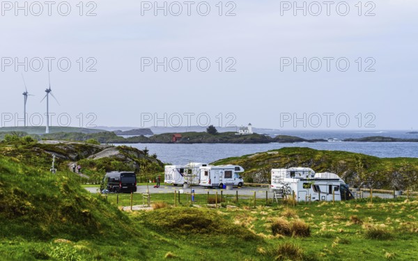 Haraldshaugen Camping AS, HAUGESUND, North Sea in Rogaland County, Åkrafjord, Norway, Europe