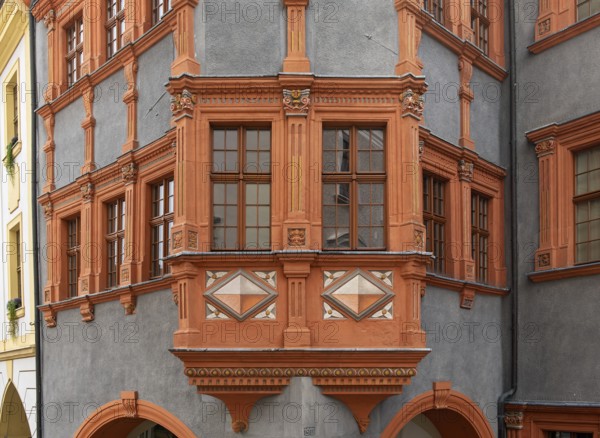 Schönhof, Schoenhof, Building of Silesian Museum, Schlesisches Museum, Görlitz, Goerlitz, Germany, Europe
