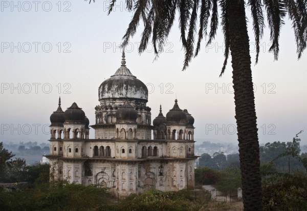 Cenotaph of a Bundela king, Panna, Madhya pradesh, India, Asia