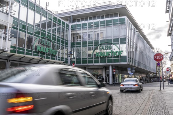 Galeria Kaufhof department stores' in the city centre of Krefeld, on Hochstraße, is affected by the department stores' group's closure plans and is due to close at the end of January 2024, North Rhine-Westphalia, Germany, Europe