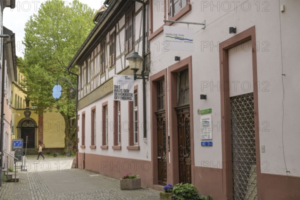 House of Democracy, Küfergasse, Offenburg, Baden-Württemberg, Germany, Europe