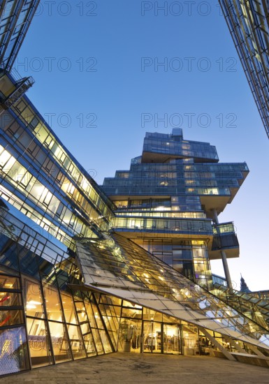 Administration building Nord LB, Norddeutsche Landesbank, architectural office Behnisch, Behnisch & Partner, Hanover, Lower Saxony, Germany, Europe