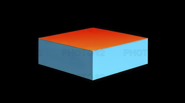 Squares dominate a flat background low poly design, AI generated, colors, animation, abstract, geometry, art, colorful, cube