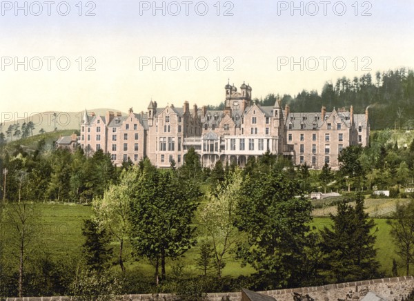 Hydropathic, Creiff, Crieff, Scotland, Historical, digitally restored reproduction from a 19th century original, Record date not stated
