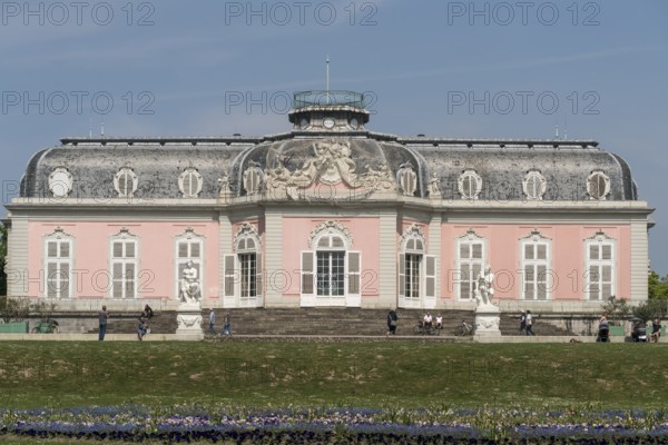 Benrath Palace, state capital Düsseldorf, North Rhine-Westphalia, Germany, Europe