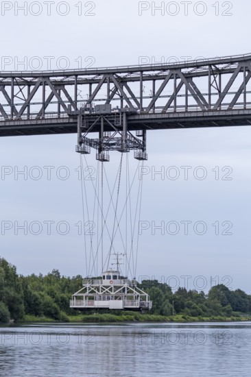 High bridge, transporter bridge, Kiel Canal, Rendsburg, Schleswig-Holstein, Germany, Europe