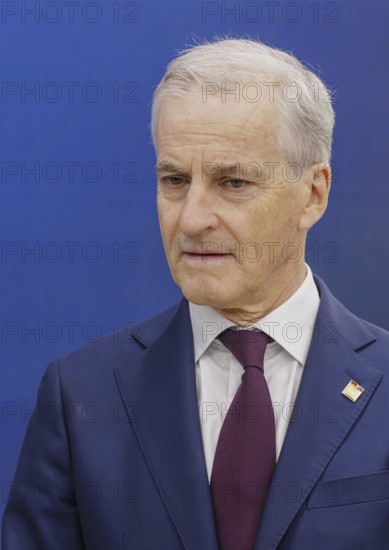 Jonas Gahr Stv?re, Prime Minister of Norway, at the Hannover Messe Hannover, 22 April 2024
