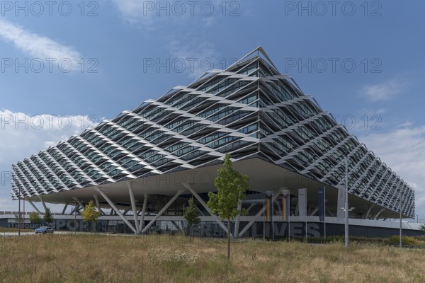 Modern Adidas administration building, Herzogenaurach, Middle Franconia, Bavaria, Germany, Europe