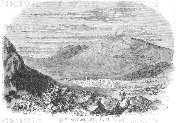 Mount Sarazim, God, Ebal, City, People, Bible, Old Testament, Book 5 of Moses, Chapter 11, Verse 29
