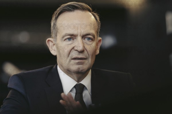 Volker Wissing (FDP), Federal Minister of Transport and Digital Affairs, recorded during an interview in Berlin, 2 October 2024, Berlin
