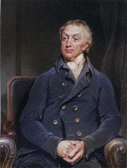 William Wentworth Fitzwilliam, 2nd Earl Fitzwilliam, 1748-1833, Lord-Lieutenant of Ireland, Historical, digitally restored reproduction from a 19th century original, Record date not stated