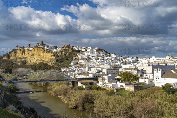 The white houses of Arcos de la Frontera, Andalusia, Spain, Europe