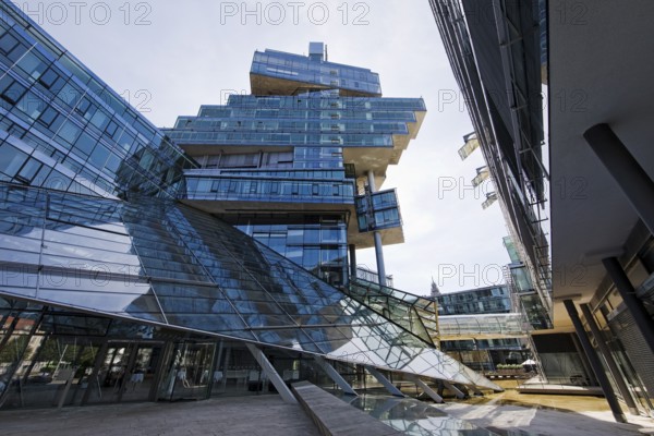 Administration building Nord LB, Norddeutsche Landesbank, architectural office Behnisch, Behnisch & Partner, Hanover, Lower Saxony, Germany, Europe
