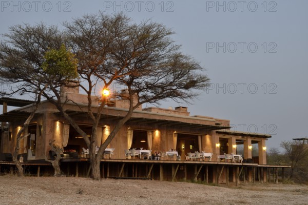 Onguma The Fort, Lodge near the Etosha National Park, Onguma Game Reserve, Namibia, Africa