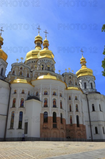 The Uspensky Cathedral, part of the Kiev Cave Monastery, Holy Mary Ascension Monastery, Pecherskaya Lavra, Kiev, Ukraine, Europe