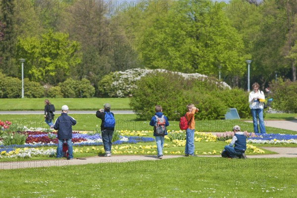 The Great Garden is a baroque park in Dresden and today the largest park in the Saxon state capital. Pupils visit the spring-like park as part of their school lessons