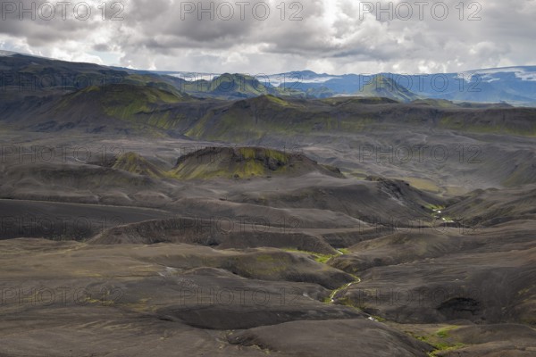 Markarfljót near Emstrur, Laugavegur, Icelandic Highlands, Iceland, Europe