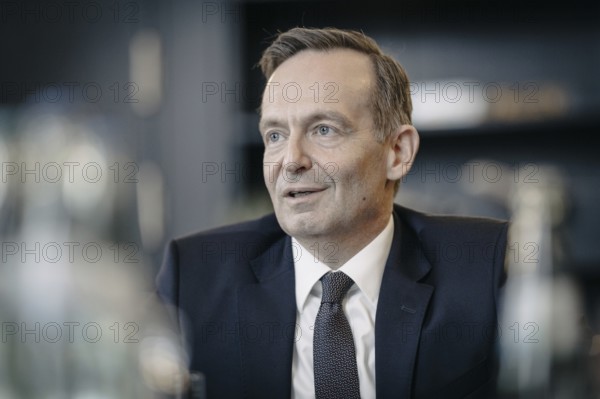 Volker Wissing (FDP), Federal Minister of Transport and Digital Affairs, recorded during an interview in Berlin, 2 October 2024, Berlin