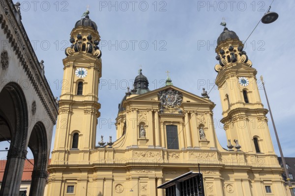 Catholic Theatine Church, Munich, Bavaria, Germany, Europe
