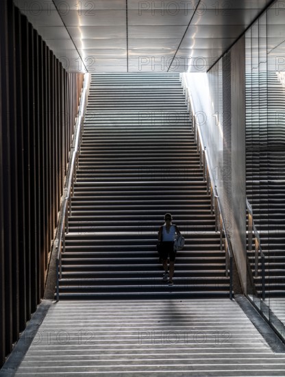 Access, entrance, to the Danish Architecture Centre, Dansk Arkitektur Center, DAC, Copenhagen, Denmark, Europe