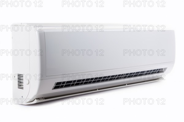 Air conditioner on white background. KI generiert, generiert AI generated