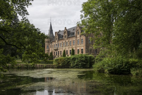 Moated castle, Schloss Paffendorf, Bergheim, Rhine-Erft district, North Rhine-Westphalia, Germany, Europe